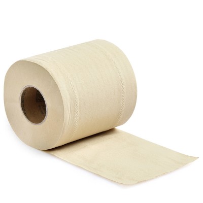 Hot sale cheap Embossed Bamboo pulp comfortable toilet tissue paper